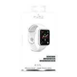 Puro Apple Watch 44/45/46mm/Apple Watch Ultra Armbånd ICON Silicone Band Hvit
