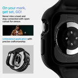 Spigen Apple Watch 42mm (Series 10/11) Armbånd og Deksel Vault Pro Matte Black