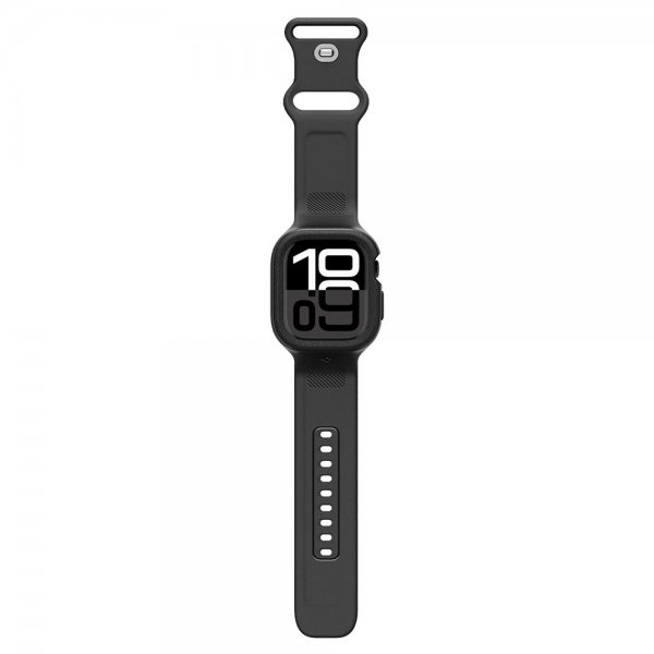 Spigen Apple Watch 42mm (Series 10/11) Armbånd og Deksel Vault Pro Matte Black