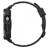 Spigen Apple Watch 42mm (Series 10/11) Armbånd Rugged Armor Pro 2 Matte Black