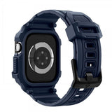 Spigen Apple Watch 42mm (Series 10/11) Armbånd Rugged Armor Pro 2 Navy Blue