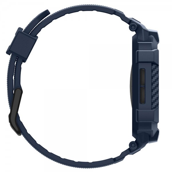 Spigen Apple Watch 42mm (Series 10/11) Armbånd Rugged Armor Pro 2 Navy Blue