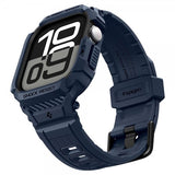 Spigen Apple Watch 42mm (Series 10/11) Armbånd Rugged Armor Pro 2 Navy Blue
