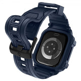 Spigen Apple Watch 42mm (Series 10/11) Armbånd Rugged Armor Pro 2 Navy Blue