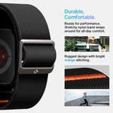 Spigen Apple Watch 42mm (Series 10/11) Armbånd og Deksel Lite Fit Pro Matte Black