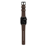 Nomad Apple Watch 44/45/46mm/Apple Watch Ultra Armbånd Modern Band Black Hardware Rustic Brown