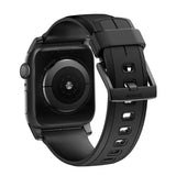 Nomad Apple Watch 44/45/46mm/Apple Watch Ultra Armbånd Rugged Band Black Hardware Svart