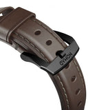 Nomad Apple Watch 44/45/46mm/Apple Watch Ultra Armbånd Traditional Band Black Hardware Rustic Brown