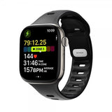 Nomad Apple Watch 44/45/46mm Armbånd Tempo Band Svart