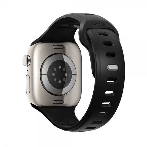 Nomad Apple Watch 44/45/46mm Armbånd Tempo Band Svart