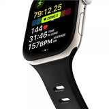 Nomad Apple Watch 44/45/46mm Armbånd Tempo Band Svart
