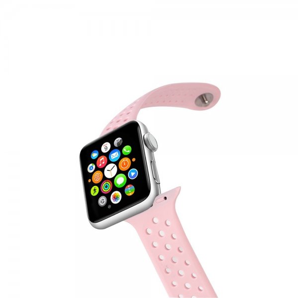 Celly Apple Watch 44/45/46mm Armbånd Watchband Rosa