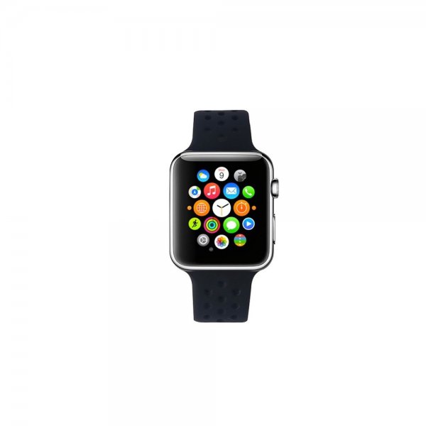 Celly Apple Watch 44/45/46mm Armbånd Watchband Svart