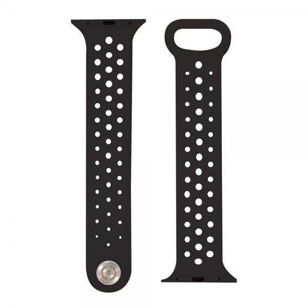 Celly Apple Watch 44/45/46mm Armbånd Watchband Svart