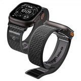 Spigen Apple Watch 44/45/46mm/Ultra 49mm Armbånd Athlex Air 2 Active Black Gray