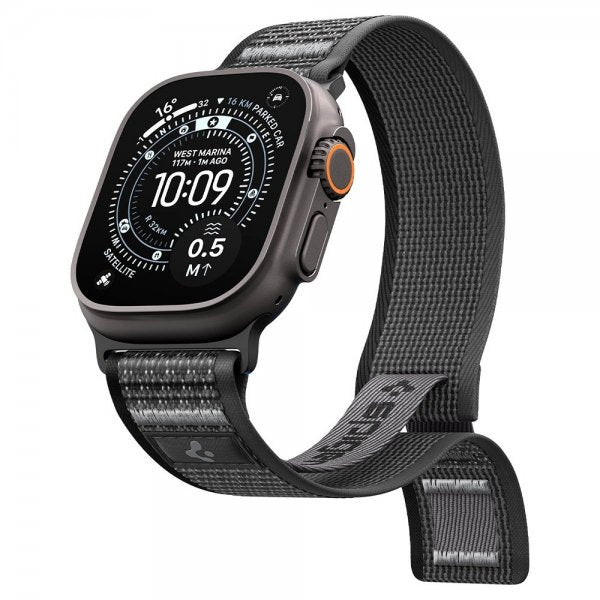 Spigen Apple Watch 44/45/46mm/Ultra 49mm Armbånd Athlex Air 2 Active Black Gray