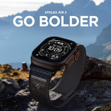 Spigen Apple Watch 44/45/46mm/Ultra 49mm Armbånd Athlex Air 2 Active Black Gray