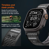 Spigen Apple Watch 44/45/46mm/Ultra 49mm Armbånd Athlex Air 2 Active Black Gray