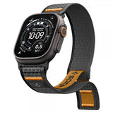 Spigen Apple Watch 44/45/46mm/Ultra 49mm Armbånd Athlex Air 2 Active Black Orange