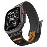 Spigen Apple Watch 44/45/46mm/Ultra 49mm Armbånd Athlex Air 2 Active Black Orange