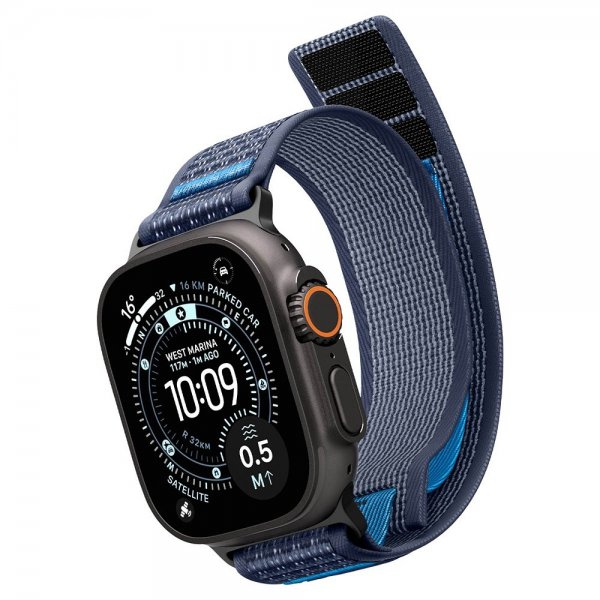 Spigen Apple Watch 44/45/46mm/Ultra 49mm Armbånd Athlex Air 2 Active Navy