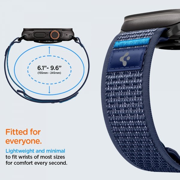 Spigen Apple Watch 44/45/46mm/Ultra 49mm Armbånd Athlex Air 2 Active Navy
