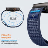 Spigen Apple Watch 44/45/46mm/Ultra 49mm Armbånd Athlex Air 2 Active Navy