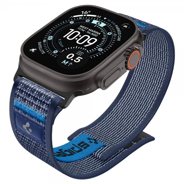 Spigen Apple Watch 44/45/46mm/Ultra 49mm Armbånd Athlex Air 2 Active Navy