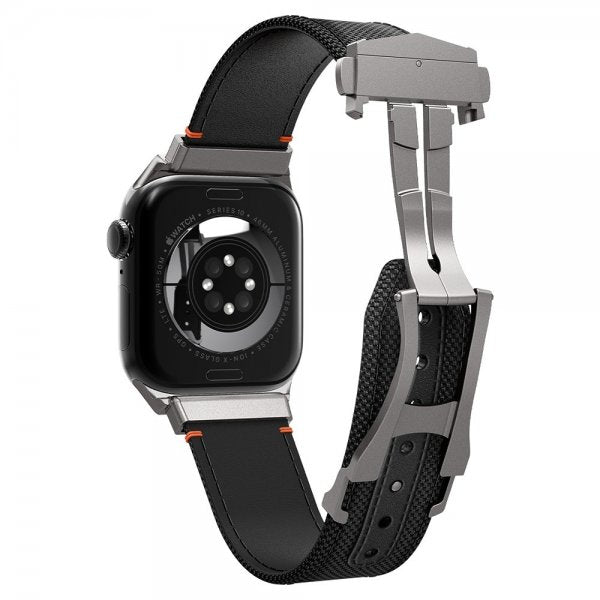 Spigen Apple Watch 44/45/46mm/Ultra 49mm Armbånd Classic Fit Svart