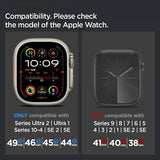 Spigen Apple Watch 44/45/46mm/Ultra 49mm Armbånd Classic Fit Svart
