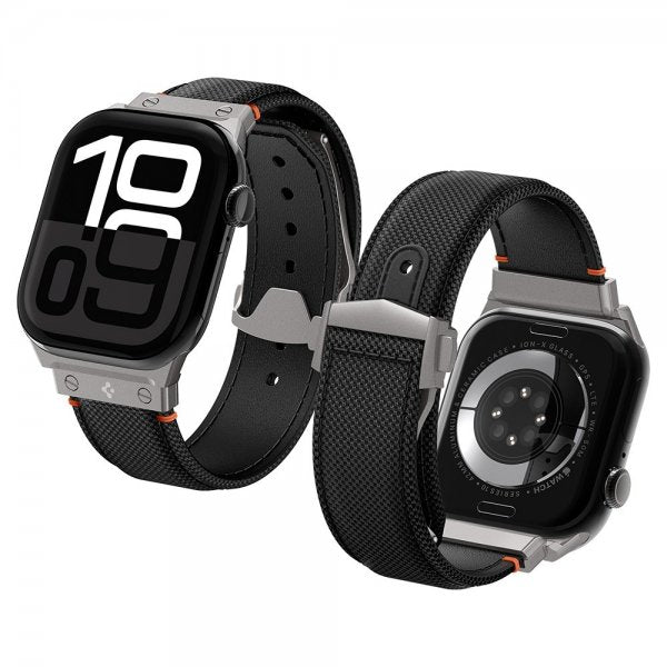 Spigen Apple Watch 44/45/46mm/Ultra 49mm Armbånd Classic Fit Svart