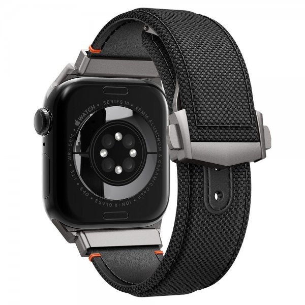 Spigen Apple Watch 44/45/46mm/Ultra 49mm Armbånd Classic Fit Svart