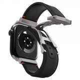 Spigen Apple Watch 44/45/46mm/Ultra 49mm Armbånd Classic Fit Svart