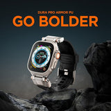 Spigen Apple Watch 44/45/46mm/Ultra 49mm Armbånd DuraPro Armor PU Svart