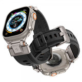 Spigen Apple Watch 44/45/46mm/Ultra 49mm Armbånd DuraPro Armor PU Svart