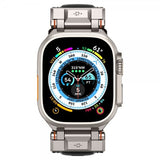 Spigen Apple Watch 44/45/46mm/Ultra 49mm Armbånd DuraPro Armor PU Svart