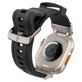 Spigen Apple Watch 44/45/46mm/Ultra 49mm Armbånd DuraPro Armor PU Svart