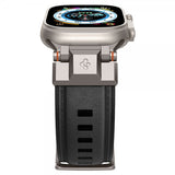Spigen Apple Watch 44/45/46mm/Ultra 49mm Armbånd DuraPro Armor PU Svart
