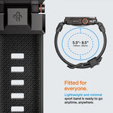Spigen Apple Watch 44/45/46mm/Ultra 49mm Armbånd DuraPro Armor Svart