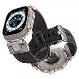 Spigen Apple Watch 44/45/46mm/Ultra 49mm Armbånd DuraPro Armor Svart