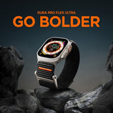 Spigen Apple Watch 44/45/46mm/Ultra 49mm Armbånd DuraPro Flex Svart