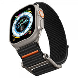 Spigen Apple Watch 44/45/46mm/Ultra 49mm Armbånd DuraPro Flex Svart