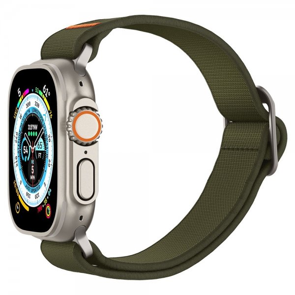 Spigen Apple Watch 44/45/46mm/Ultra 49mm Armbånd Lite Fit Ultra Khaki