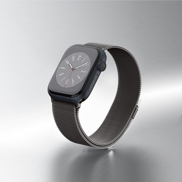 Spigen Apple Watch 44/45/46mm/Ultra 49mm Armbånd Metal Fit Graphite