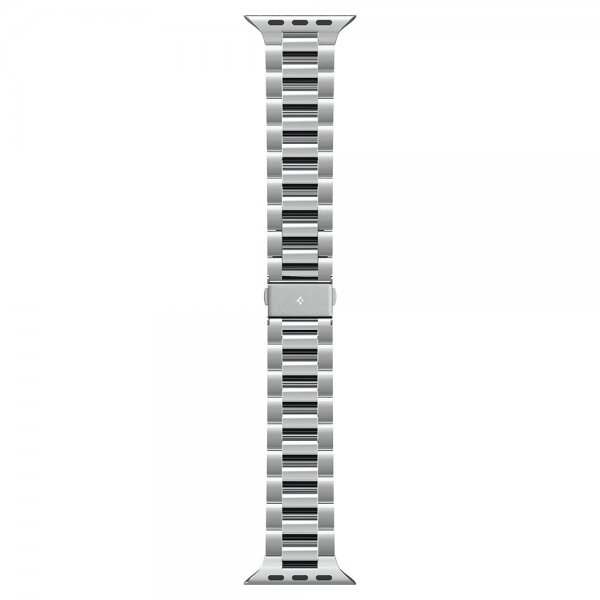 Spigen Watch 44mm/Watch 45mm/Watch 46mm/Watch Ultra 49mm Armbånd Modern Fit 316L Sølv