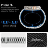 Spigen Watch 44mm/Watch 45mm/Watch 46mm/Watch Ultra 49mm Armbånd Modern Fit 316L Sølv