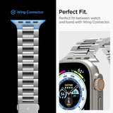 Spigen Watch 44mm/Watch 45mm/Watch 46mm/Watch Ultra 49mm Armbånd Modern Fit 316L Sølv