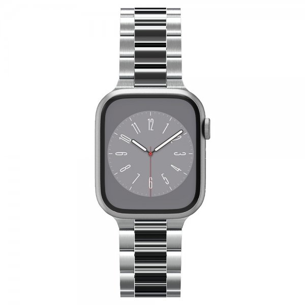 Spigen Watch 44mm/Watch 45mm/Watch 46mm/Watch Ultra 49mm Armbånd Modern Fit 316L Sølv