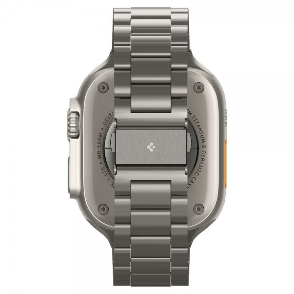 Spigen Apple Watch 44/45/46mm/Ultra 49mm Armbånd Modern Fit Titanium Natural Titanium