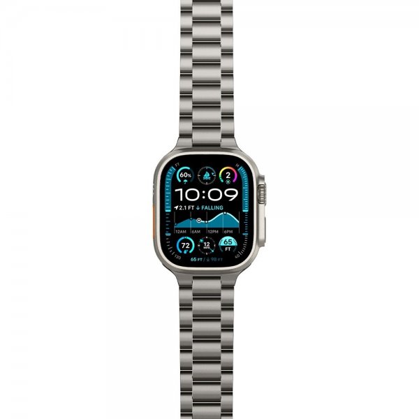 Spigen Apple Watch 44/45/46mm/Ultra 49mm Armbånd Modern Fit Titanium Natural Titanium